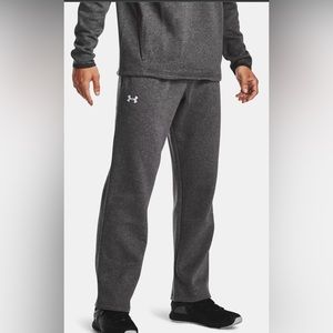 Men’s Under Armour fleece open leg sweatpants